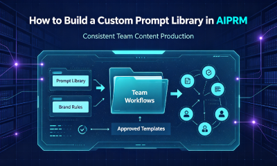 How to Build a Custom Prompt Library in AIPRM for Consistent Team Content Production