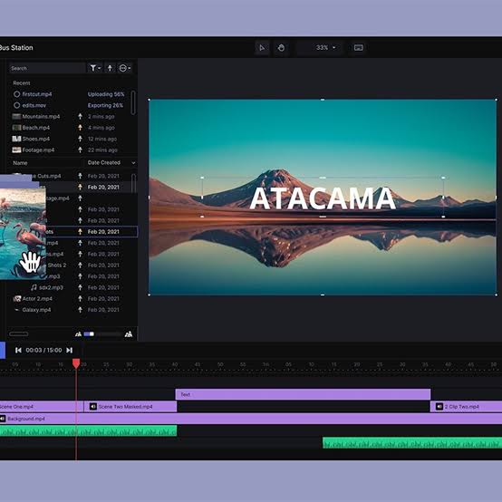 Runway's web-based AI video editing suite.