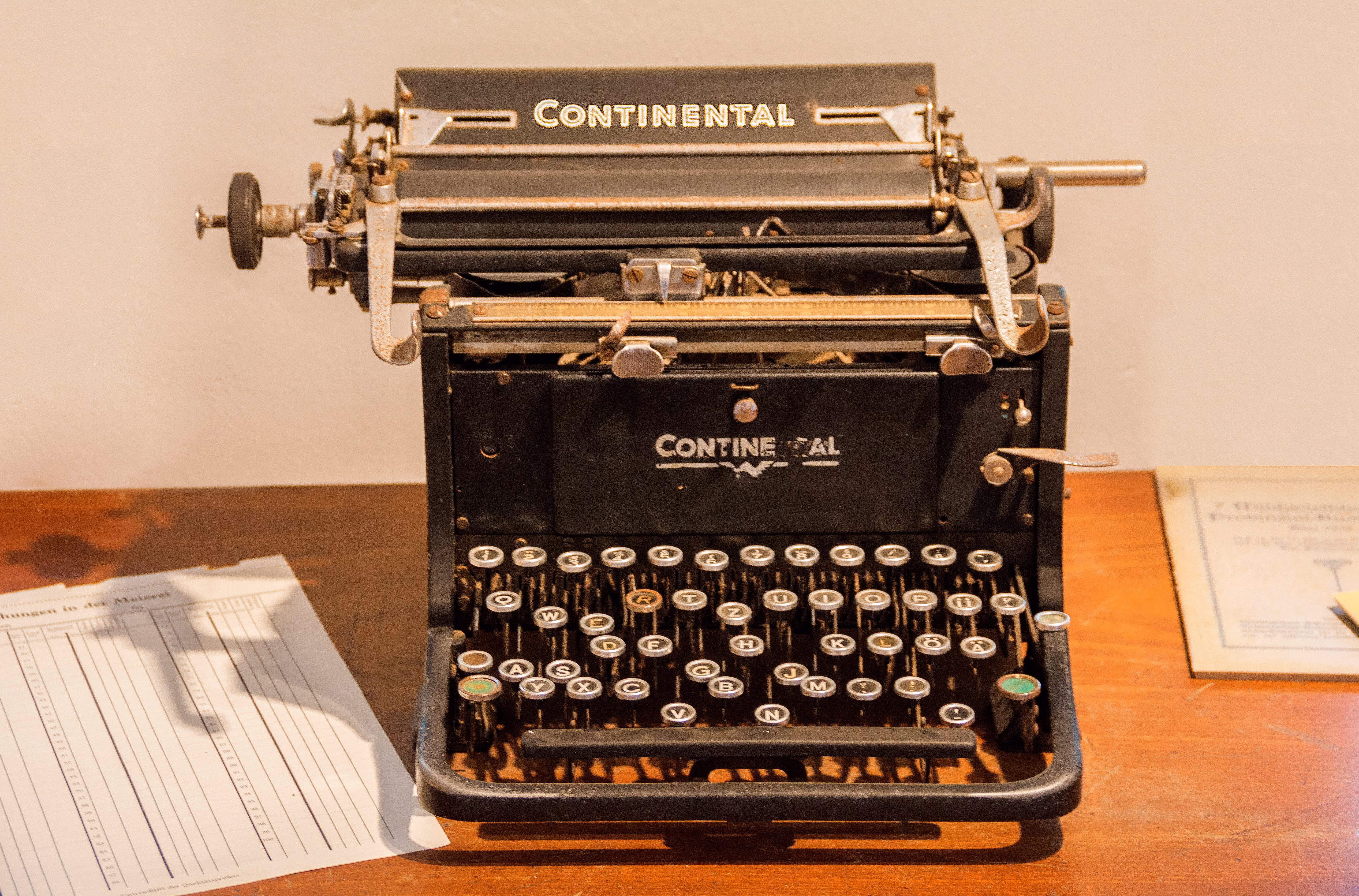type machine