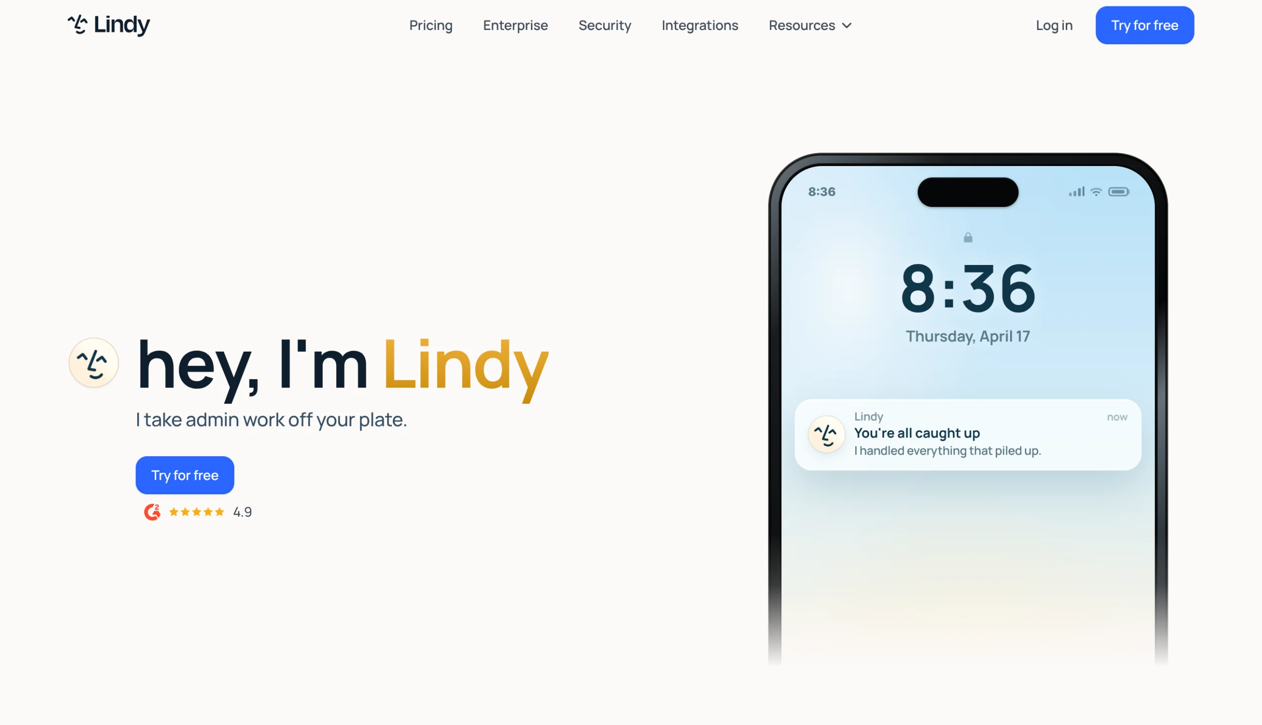 lindy ai website