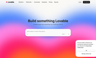 lovable dev website screenshot