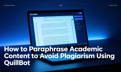 How to Paraphrase Academic Content to Avoid Plagiarism Using QuillBot